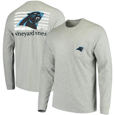 Men's Vineyard Vines Heathered Gray Philadelphia Eagles Throwback Shep Shirt Half-Zip Jacket in Heather Gray