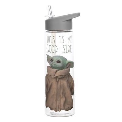 Star Wars The Mandalorian Grogu Flip-Top Water Bottle