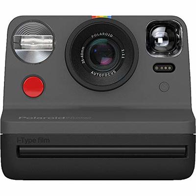 Polaroid Now 2nd Generation I-Type Instant Camera + Film Bundle - Now Black  Camera + 16 Color Photos (6248)