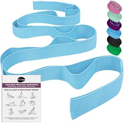 Stretching Band,Yoga Stretch Strap,Easy To Wear And Highly Elastic Resistance  Bands,Deal For Yoga, Physical Therapy, Greater Flexibility 