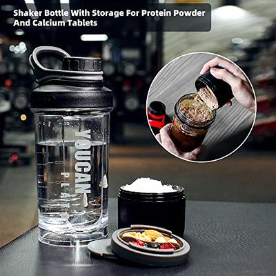 Shaker Cup - 24oz BPA-free Protein Powder Shaker Cup - Leak Proof