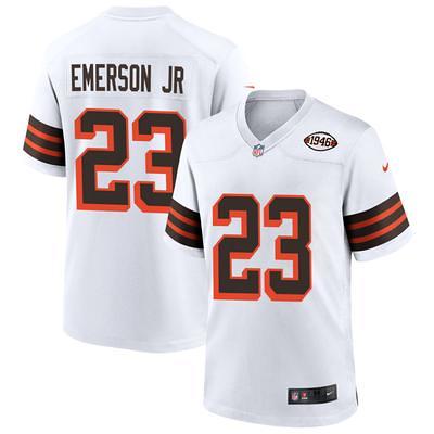 Men's Nike White Cleveland Browns 1946 Collection Alternate Custom Jersey