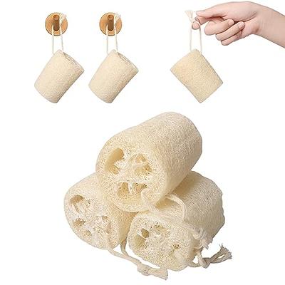 Natural Loofah Gift Set Including Body and Face Scrubbing Loofah