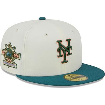 Boston Red Sox New Era Chrome Evergreen 59FIFTY Fitted Hat - Cream