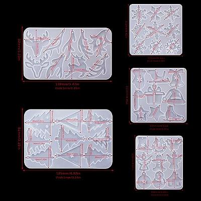 95Pcs Resin Jewelry Molds Kit, 5 Pairs Earring Silicone Molds Epoxy Ca? -  Helia Beer Co