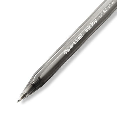 Paper Mate InkJoy 100RT Retractable Ballpoint Pens, Medium Point