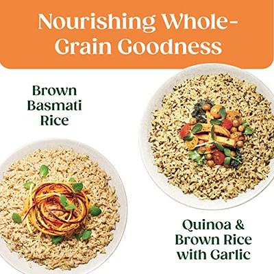 SEEDS OF CHANGE Organic Quinoa & Brown Rice with Garlic, Organic Food, 8.5  OZ Pouch