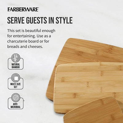 Farberware Extra-Large Wood Cutting Board, Reversible Chopping Board for  Kitchen Meal Prep and Serving, Charcuterie Board, 14-Inch x 20-Inch, Bamboo  – TopFiveChoices