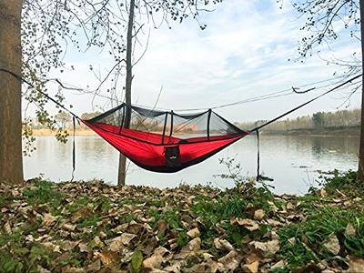 Sunyear Hammock Camping with Rain Fly Tarp and Net, Portable