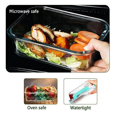 10-Pack] Glass Meal Prep Containers with Lids-MCIRCO Food Storage Containers  with Snap Locking Lids, Airtight Lunch Containers, Microwave, Oven, Freezer  and Dishwasher - Yahoo Shopping