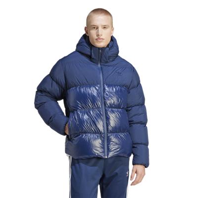 adidas Originals adidas Originals adicolor Down Regen Hooded Puffer Jacket  - Mens Night Indigo Size XL - Yahoo Shopping