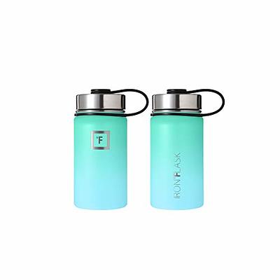 Iron Flask Sports Water Bottle - 14 Oz, 3 Lids (Spout Lid), Vacuum