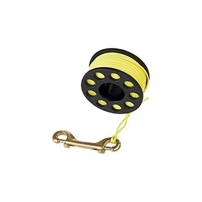  270ft/83m Scuba Dive Reel, Portable Safety Handle Diving Reel  with Thumb Stopper, High Visibility Line Spool Reel for Cave, Wreck, Drift  Diving, Spear Fishing, Kayak Anchor, SMB, Buoy Sausage : Sports