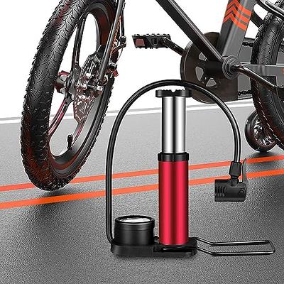 SIYOTEAM Tire Inflator Portable for Bike, Electric Bike Pump Cordless Air  Pump with Digital Pressure Gauge, 150PSI & 4500mAh Rechargeable Battery  Tire