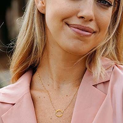 Satellite Chain Necklace | Caitlyn Minimalist 18K Gold