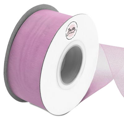 Hot Pink Double Faced Satin Ribbon, 3/8 x 100 Yards by Gwen