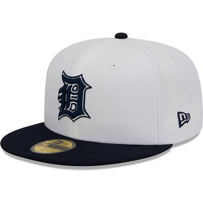 Detroit Tigers New Era Chrome Camo Undervisor 59FIFTY Fitted Hat - Black