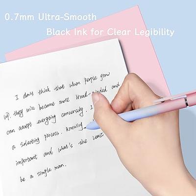 YOXMJDB Gel Pens, 5 Pcs 0.5mm Fine Point Smooth Writing Pens 5 Morandi