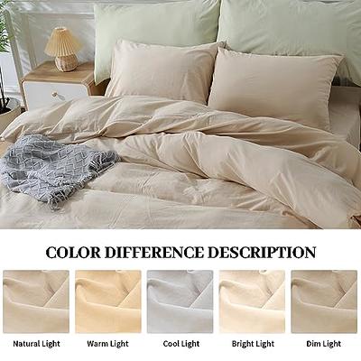Utopia Bedding Duvet Cover Queen Size Set - 1 Duvet Cover with 2 Pillow Shams - 3 Pieces Comforter Cover with Zipper Closure - Ultra Soft Brushed