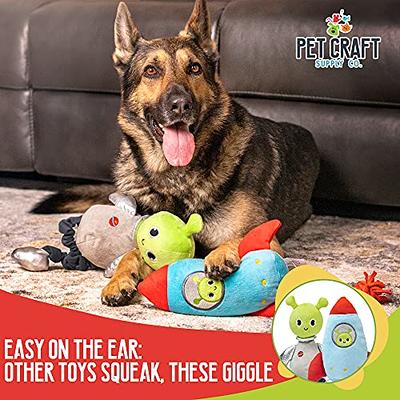 Pet Craft Supply Jiggle Giggle Dog Toys Funny Cute Giggling Sound