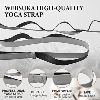 Stretching Strap - Non-Elastic Yoga Strap - The Home Workout