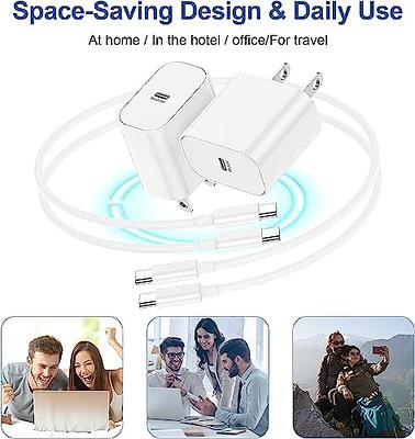 iPhone 15 Charger, 20W USB C Fast Charging Block and 6ft Type C to C Cable  Cord Long for Apple iPhone 15 Plus/15 Pro Max,iPad Pro 12.9/11 inch/4/3