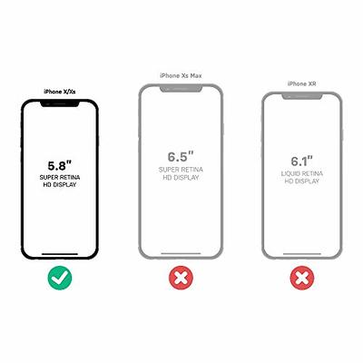 OtterBox iPhone Xs Max Symmetry Series Case - CLEAR, Ultra-Sleek, Wireless  Charging Compatible, Raised Edges Protect Camera & Screen