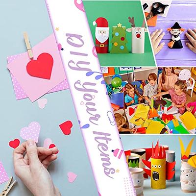 100 Pcs Poster Board 10 Assorted Color Blank Graphic Display Board