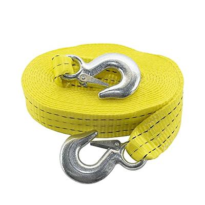 SGT KNOTS Heavy Duty Tow Strap with Solid Metal Hooks - 10,000lbs Recovery  Capacity Tow Rope for Cars Trucks Jeeps Boats and More (2 x 30',Yellow) -  Yahoo Shopping