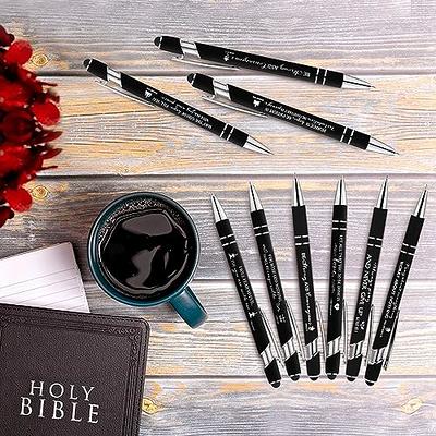 Trinity Trove Scripture Pens - Bible Pen Set - Christian Gifts for Men &  Women - Christian Ink Pens With Inspirational Messages - Quality  Non-Smudging Black Ink - Natural Bamboo (20) - Yahoo Shopping
