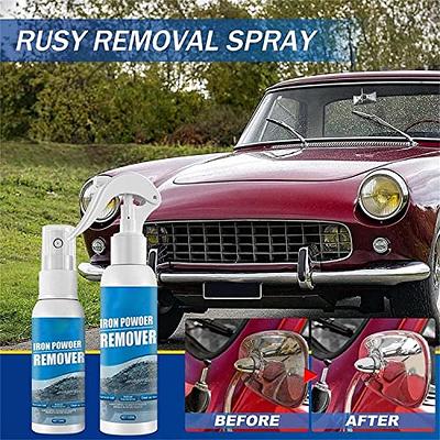 WRSFXV Car Rust Removal Spray, Metal Paint Cleaner Spray Remover Cleaning,  Iron Powder Remover for Car, Rust Remover for Car, Multifunctional Car  Metallic Paint, Car Scratch Remover (100ML, 2) - Yahoo Shopping