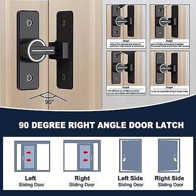 180 Degree Flip Sliding Barn Door Lock For Privacy - Safe Barn