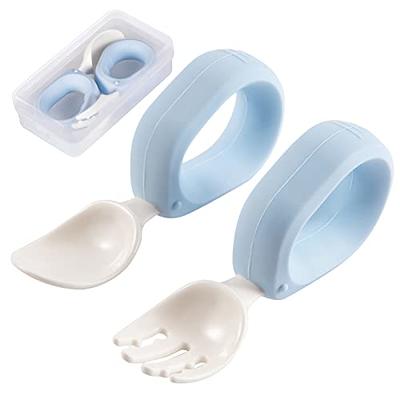 Silicone Baby Spoon w/ Carrying Case