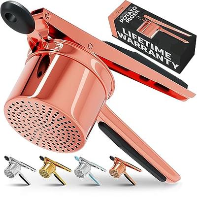 Zulay Kitchen <br/>Simple Craft Heavy Duty Garlic Press (Rose Gold)