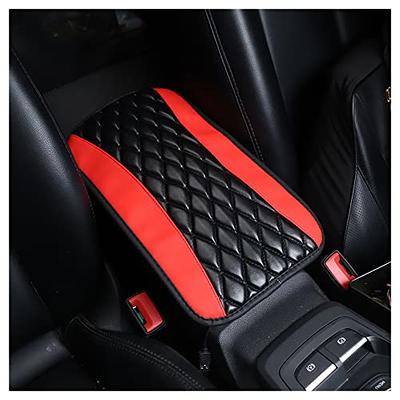 NHHC Car Center Console Pad,Comfortable PU Leather Car Armrest