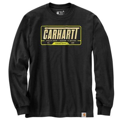 Carhartt Loose-Fit Midweight Logo Long-Sleeve Hoodie for Men - Malt - 5XL