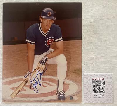 AUTOGRAPHED JODY DAVIS 8x10 Chicago Cubs Photo - Main Line Autographs