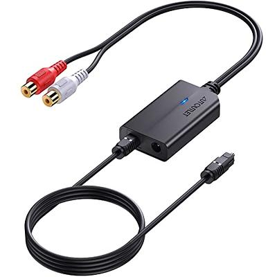 Adaptateur Convertisseur AV2HDMI RCA vers HDMI CVBS HD 1080p 4k HDTV /  DVD+Cable