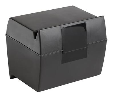 Globe-Weis Index Card File Box, 1000-Card Capacity, Black Agate (95 BLA) -  Yahoo Shopping