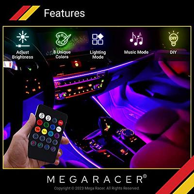 Car Led Strip Auto Interior Led 4pcs 48 Leds Multicolor Rgb Usb Car Music  Beating Led Light Bar,ambient