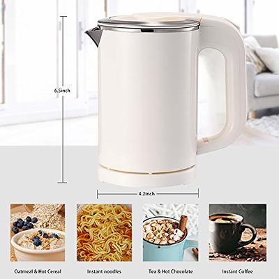 Electric Kettle Tea Coffee Small Mini Coffee Water Boiler Portable Trip Pot  0.5L