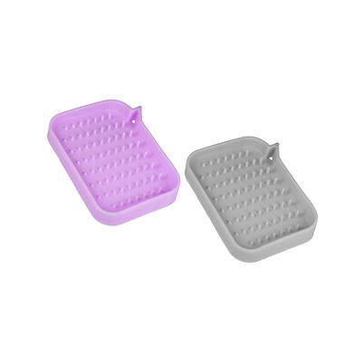 Equate Solid Color Plastic Soap Dish & Holders, Various Colors