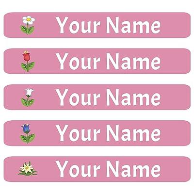 100PCS Name Stickers for Kids Personalized Custom Name Labels for
