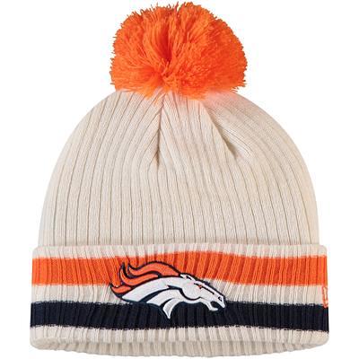 New Era Youth Denver Broncos Repeat Knit Hat - Orange - Youth Each