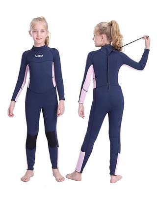 Wetsuit Women 3mm Neoprene Full Body Wet Suit, Cold Water Wetsuit with Back  Zipper, Suitable for Diving, Swimming, Surfing, Snorkeling and Other Water