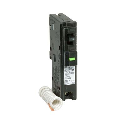 Square D Homeline 20 Amp Single-Pole Dual Function (CAFCI and GFCI