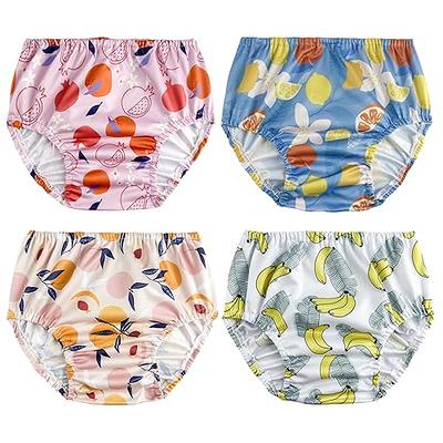 BISENKID 6 Packs Waterproof Potty Training Plastic Underwear