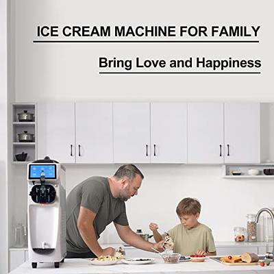 Commercial Countertop 7 flavors soft serve ice cream machine,ice cream maker