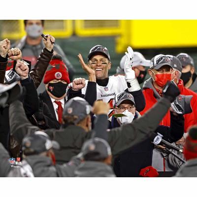 Tampa Bay Buccaneers Quarterback Tom Brady During SB 55. MVP The Greatest  Of All Time 8x10 Photo Picture