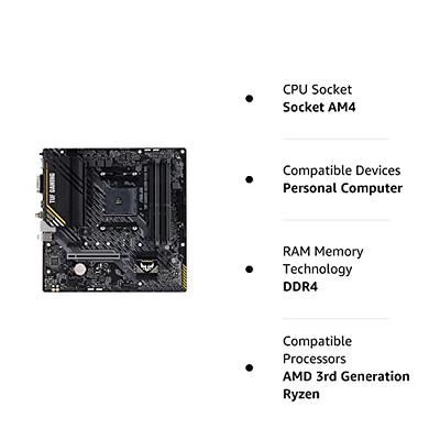 MSI B550M-A PRO Motherboard (AMD Ryzen 3000 3rd Gen AM4, DDR4, M.2, USB 3.2  Gen 1, HDMI, Micro ATX)